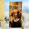 Pippi Customized Name Beach Towel High Absorbency & Quick-Dry For Beach Bathroom Outdoor Swimming Pool Camping Picnic Yoga Diving Vacation Accessories