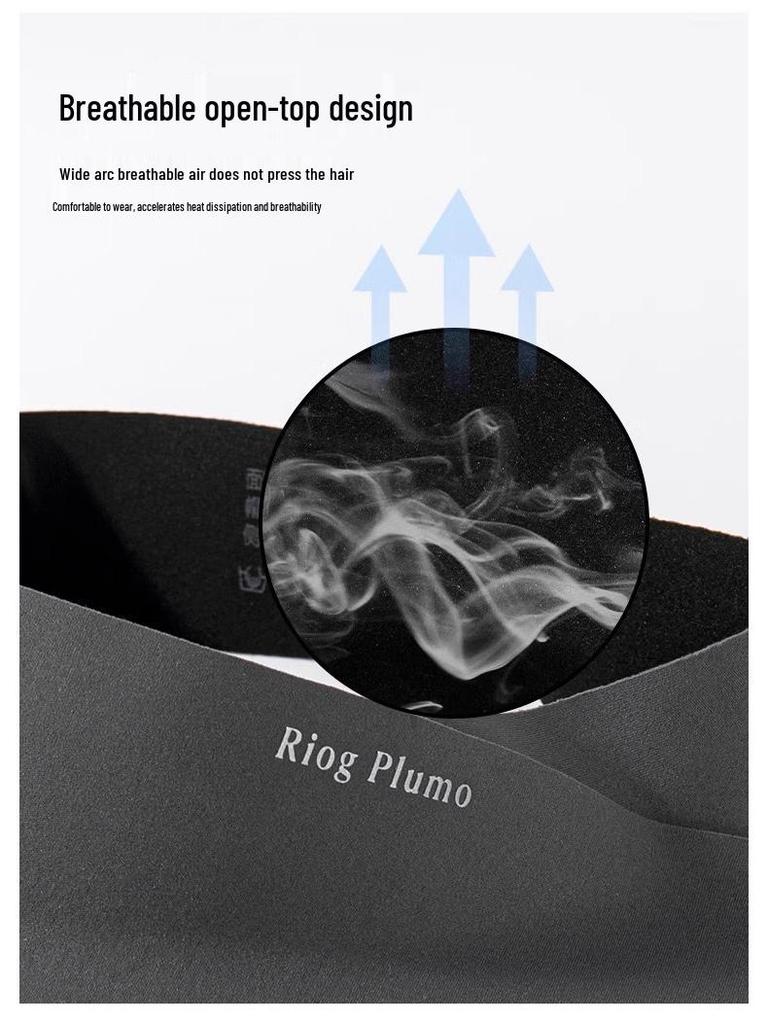 Женская безверхая бесшовная шляпа-козырек с защитой от УФ-лучей и солнцезащитной маской - новый стиль 2025