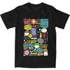 Southparks Quotes T Shirt Funny Eric Cartman Trendy Cool T-Shirts Short Sleeve Vintage Tops Summer Cotton Oversize Clothing
