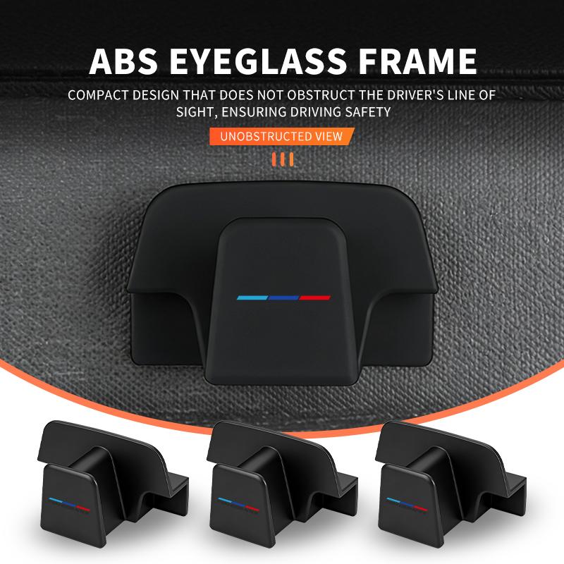 GOEQ8 Car Sunglasses Frame Anti-scratch ABS Rearview Mirror Glasses Box For BMW M E87 E30 E46 E28 E39 F18 F35 G03 F10 E93 F20