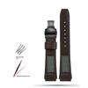 Для Casio AE-1200 AE1200/1300 W-216 F-108 91 W-218H Высококачественный ремешок для часов из коровьей кожи 18 мм Телячья кожа Коричневый Аксессуары для часов