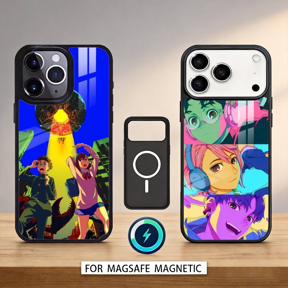 D-Dandadan Anime Phone Case Magnetic For iPhone17 16 15 14 13 12 Pro Max For Magsafe Wireless Charging Cover