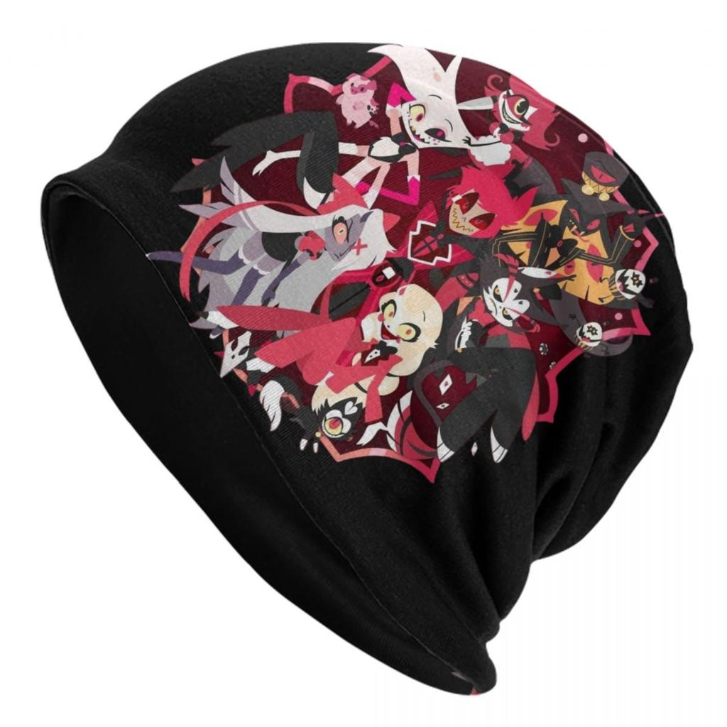 Unisex Bonnet Warm Knit Hat Unisex Women Anime Cartoon Rat Fink Cool Skullies Beanies Caps Adult Beanie Hats Outdoor Ski Cap