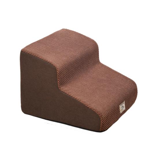 Лестница для маленьких собак, изогнутые ступеньки для собак, комнатная рампа для щенков и пожилых питомцев, моющаяся