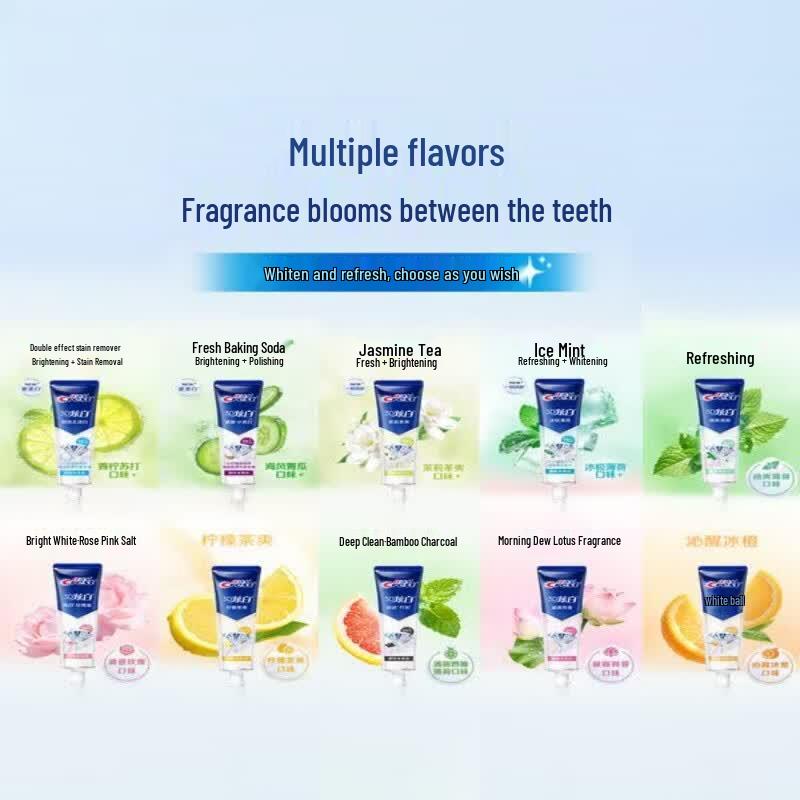 Crest 3D White Dual Action Whitening Toothpaste