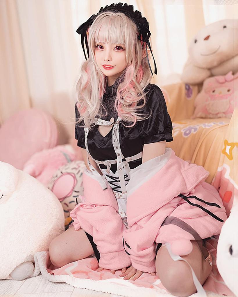 Nijisanji Makai Noririmu Косплей Хэллоуин Майн Суккуб [молочное время] (Костюм)