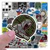 10/25/50pcs Hacker Stickers Cool Teen Stickers Pack,Aesthetic Vinyl Waterproof Stickers for Laptop Water Bottle Computer Skateboard