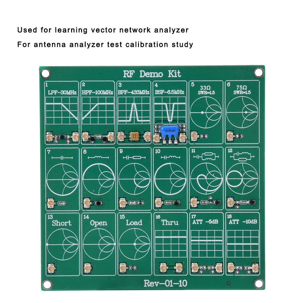 RF Demo Kit RF Test Module Vector Network Analyzer Board Filter/Attenuator Module RF Demo Board Radio Frequency Test Board