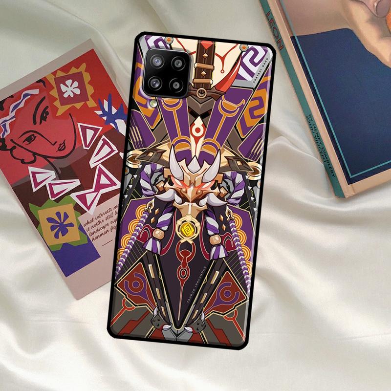 Чехол Genshin Impact Аратаки Итто для Samsung Galaxy A56 A36 A06 A13 A53 A32 A12 A22 A52 A35 A26 A16 A55 A15 A54 A34 A14