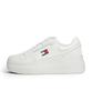 Tommy Jeans Meg Платформа Кожаные Кроссовки - Белый (T52G0Arsc55Jt1Ybl)