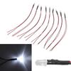 20PCS 5mm Prewired LED Diodes 5‑12V LED Light Diodes Bright Mini LED Diodes  DIY Projects