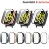 Для Redmi Watch 5 Active/5 Lite аксессуары Защитный чехол-бампер со всех сторон с защитой экрана Стекло+Пластиковый чехол для Xiaomi Redmi Watch5 Lite