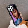 Normani Kordei Wavy Edge TPU Mobile Phone Case for iPhone 17 16 15 14 13 12 11 Air Pro Max Plus Colorful Cover