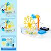 Homemade Hand Cranked Bubble Machine Model Component Set Children Puzzle Toy For Children Educational Physics Activity