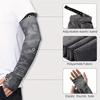 Summer Ice Silk Sleeves for Men Women Breathable Outdoor UV Protection Cycling Driving Sleeve Arm Sun Screen Protection Sleeves