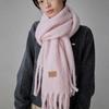 COQUET Teddy Emblem Muffler Soft Pink