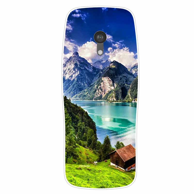 For Nokia 3210 2024 Case Transparent Soft Silicone TPU Marble Back Covers for Nokia3210 4G 2024 Phone Cases Clear Bumper Cover