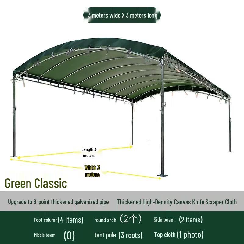 Heavy-Duty Retractable Outdoor Canopy Tent