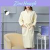 Hotel Cotton Waffle Weave Bathrobe With Embroidered Logo For Spa And Hospitality Use