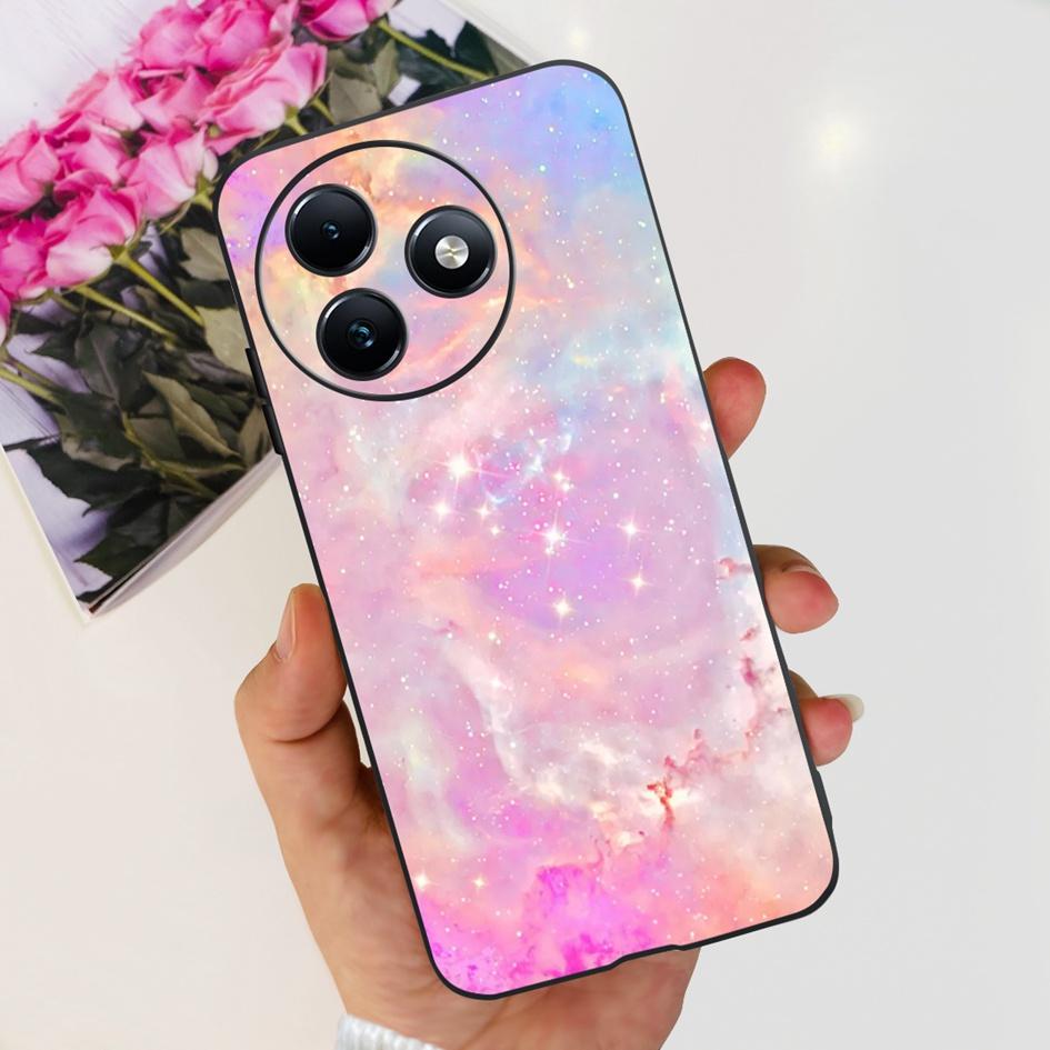 Чехол Для Itel S24 Чехол S667LN Популярный Цветок Бабочка Мягкий Силикон Ударопрочный Чехол Для Телефона Для Itel S24 2024 Бампер S 24 Funda