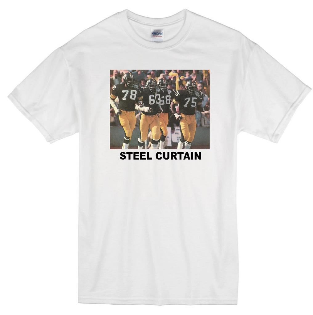 PITTSBURGH STEELERS DEFENSE LEGEND JOE GREENE FOOTBALL JERSEY WHITE T-shirt