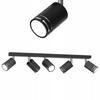 Plafon Sufitowy Czarny Chrom Ruchomy Led Gu10 Spot Reflektor Polska Lampa