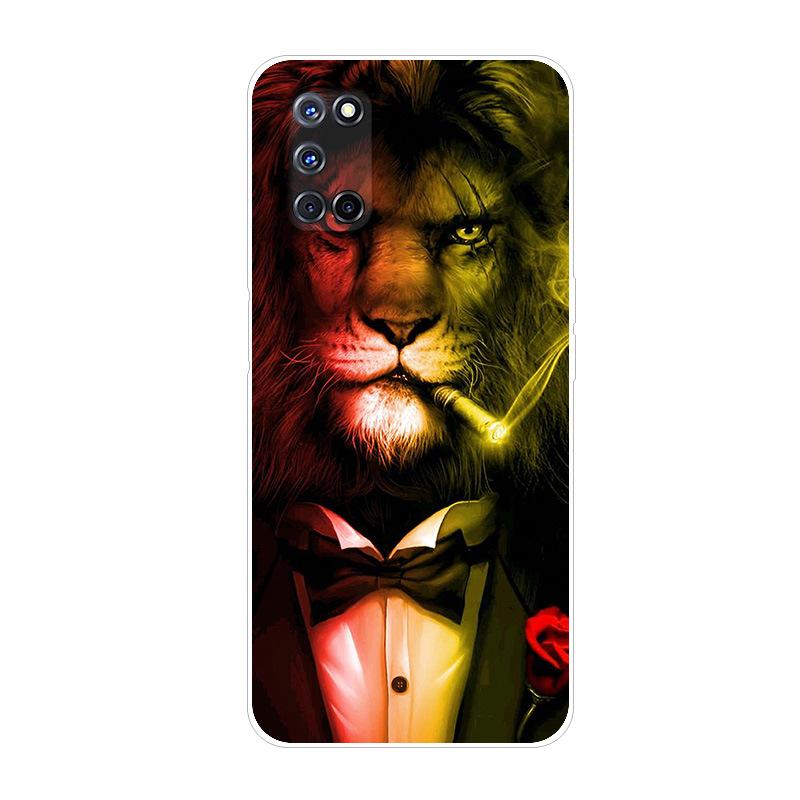 Для чехла OPPO A52 A 52 Милая раскраска Мягкий ТПУ Силиконовая задняя крышка Для OPPO A72 2020 A 72 Чехлы для телефона Для OPPO A52 A92 Capa