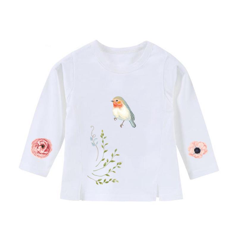 Аксессуары на одежду. Цветочный принт на футболку, платье и др