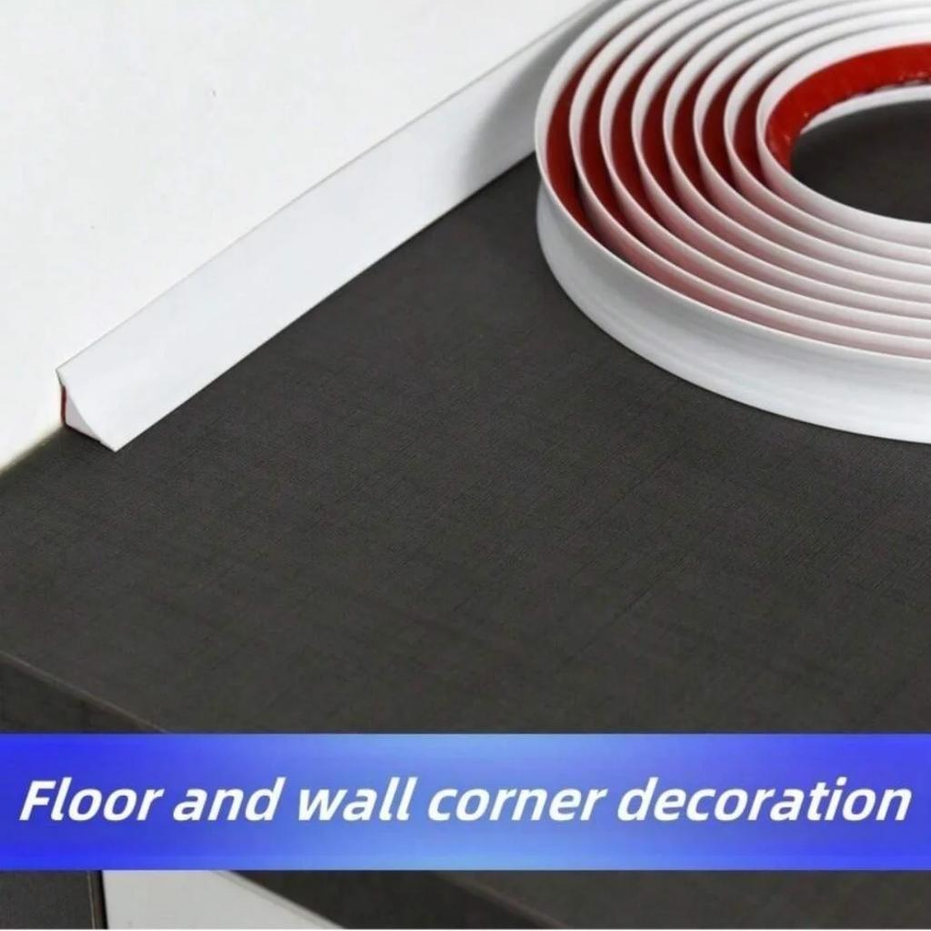 1 шт. 1/2/3 метра Гибкая отделочная герметизирующая лента, Настенный молдинг, Отклеивающаяся и приклеивающаяся отделка для декора углов стен, Потолка