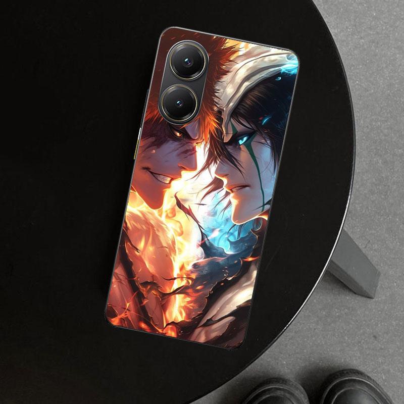 Чехол для телефона Kurosaki Ichigo Bleach для Xiaomi Poco X6 X5 X7 Pro F7 Ultra Redmi 15C 15 13C 13 12C 12 10C 10 10A 9C 9A 9T 9 C