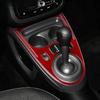 Отделка из настоящего углеродного волокна для Smart Fortwo 453 2016-2017-2018-2019 Автомобильная наклейка-крышка на рамку панели переключения передач Декор салона
