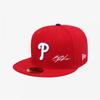 Кепка New Era Fitted Алый МЛБ Филадельфия Брайс Харпер