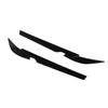 Pair of Front Headlight Eyebrow Glossy Black Left Right Headlamp Eyelid Cover Trim for 5 Series G30