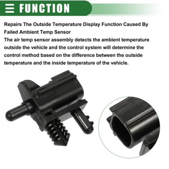Ambient Air Temperature Sensor Single for Ford Bronco Sport Badlands
