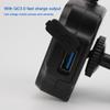 Для телефона, планшета, мотоцикла, TPMS, ЖК-дисплей, USB-зарядное устройство с QC 3.0, система сигнализации температуры шин с 2 внешними датчиками