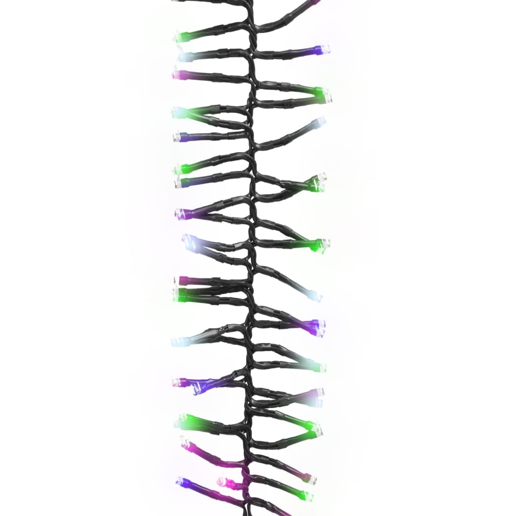 Vidaxl Sznur Lampek Led, 2000 Kolorowych, Pastelowych Diod, 17 M, Pvc