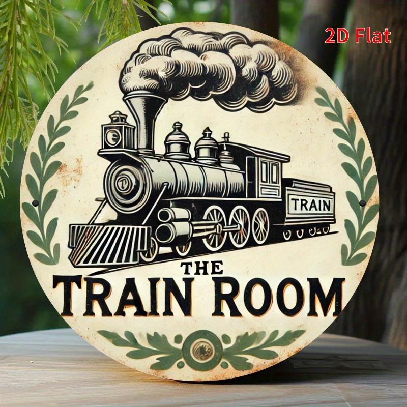 High Definition Iron Painting Please Keep Door Closed Cats Planning Escape Funny Round Metal Sign for Pet Lovers Home Decor