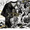 Summer Japanese Anime One Piece Zoro Luffy 3D Quick-Drying T-Shirt Plus Size for Men Women Children's Top Jersey Gift