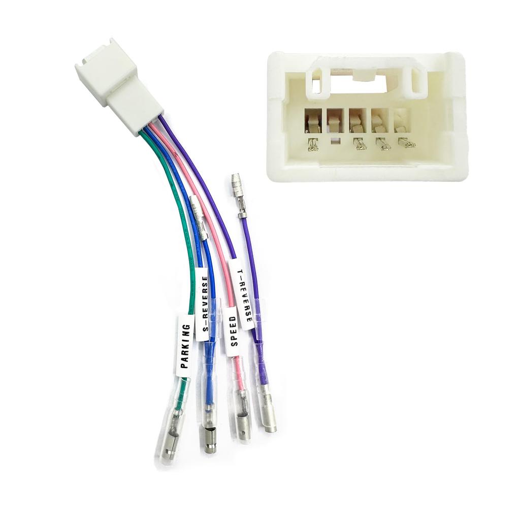 OTORAM Совместимый/Заменяемый 5-контактный разъем для сигнала скорости, парковки, заднего хода автомобиля Toyota Suzuki Daihatsu, навигация, аудио