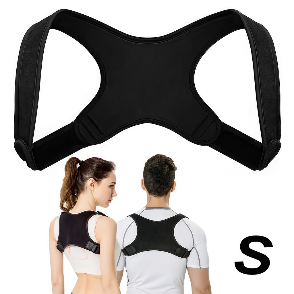 Цельный невидимый корректор осанки спины, регулируемые коррекционные ремни для взрослых мужчин и женщин, сидячая осанка, ключичные ремни