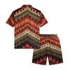 Men's Casual Lightweight Breathable Short-Sleeve Shirt And Shorts Set