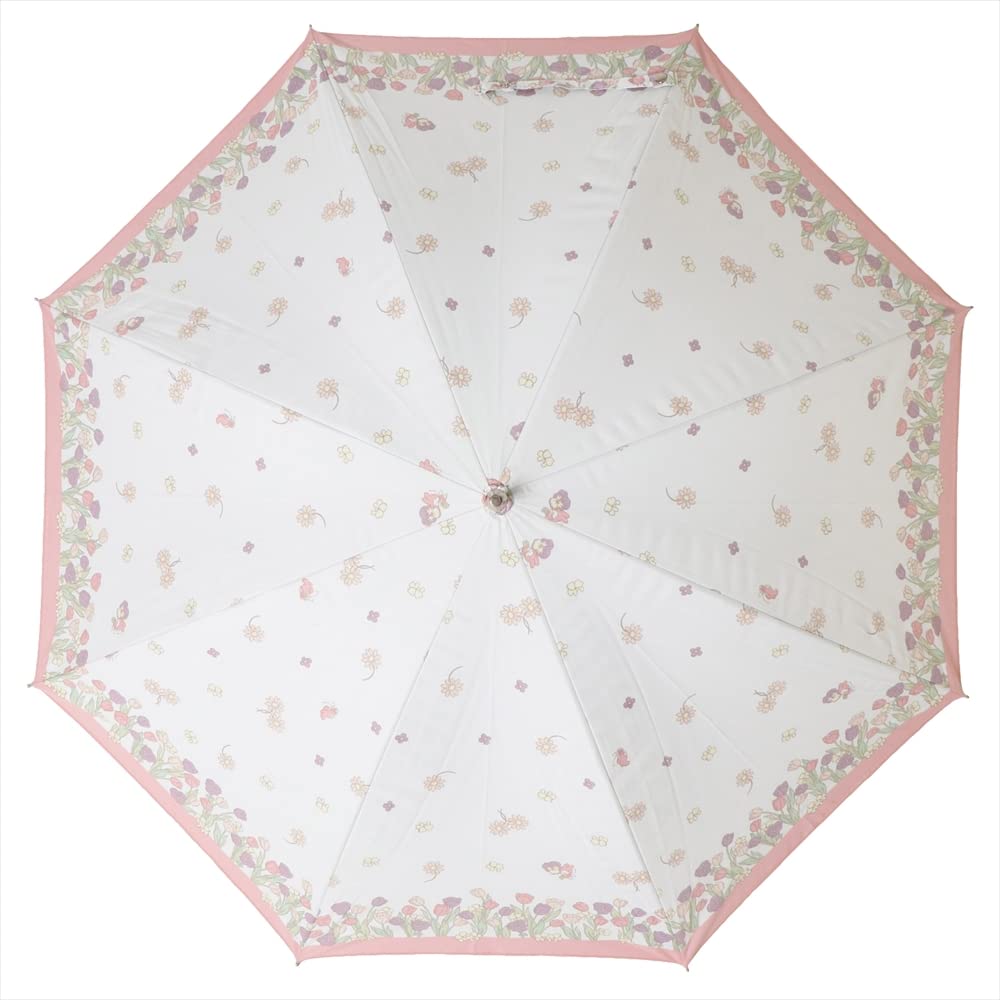 ogawa Зонт Sanrio My Melody для блокировки света, УФ-тепла, водяной цветок, 8 товаров 12959 для женщин, цена, 99,9% порез, экранирование, отталкивающий, фея, 50 см, спицы,