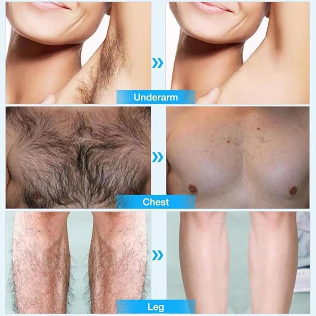 Body Hair Removal Moisturizer That Brightens Skin Tone, Firms Skin and Reduces Dullness