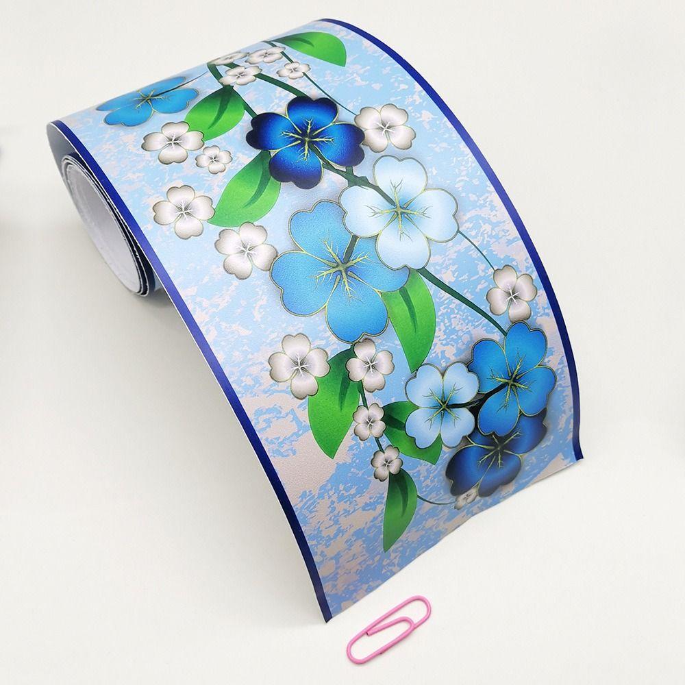 Водонепроницаемая самоклеящаяся бордюрная лента для талии, декоративная наклейка с линейным рисунком, плинтус, ванная комната