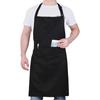Deoway Neck Apron, Unisex, Adjustable, with Pockets, Waterproof, Teflon-Coated, Wrinkle-Resistant, Stylish, Suitable for Cafes, Restaurants, Cooking C