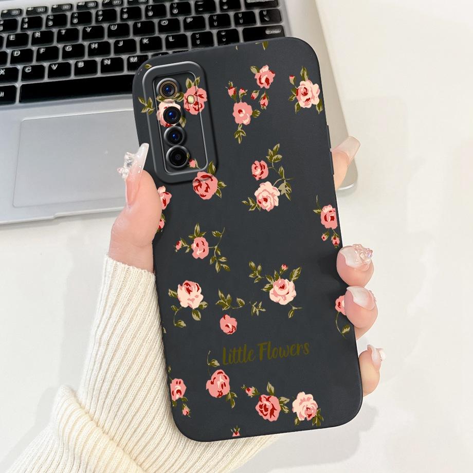 Крутой мягкий силиконовый чехол для Realme 6 Pro / Realme6 Чехол для телефона Жидкий силиконовый чехол для RMX2001 RMX2061 RMX2063 Кролик Панда