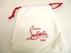 Оригинальный кошелек Christian Louboutin Loubi54 из черной и красной кожи, бифолд #a911  Восстановленный