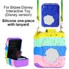 Silicone Cover Case with Lanyard Protective Skin Cover Protector Cover Protective Holder Skin for Bitzee Dis Ney Interactive Toy