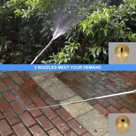 Multifunctional Pressure Washer Wand Leak-Proof Design Ergonomic Handle Quick Connect Jet Nozzle