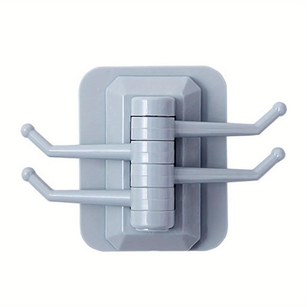 Прочный самоклеящийся настенный 4 крючка, крепкий без сверления, ключница, дверная вешалка для кухонных полотенец, крючки, аксессуары для домашнего хранения